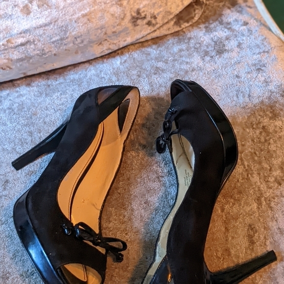 Marc Fisher "Violat" peep toe platform pumps size 6.5 - Picture 9 of 9